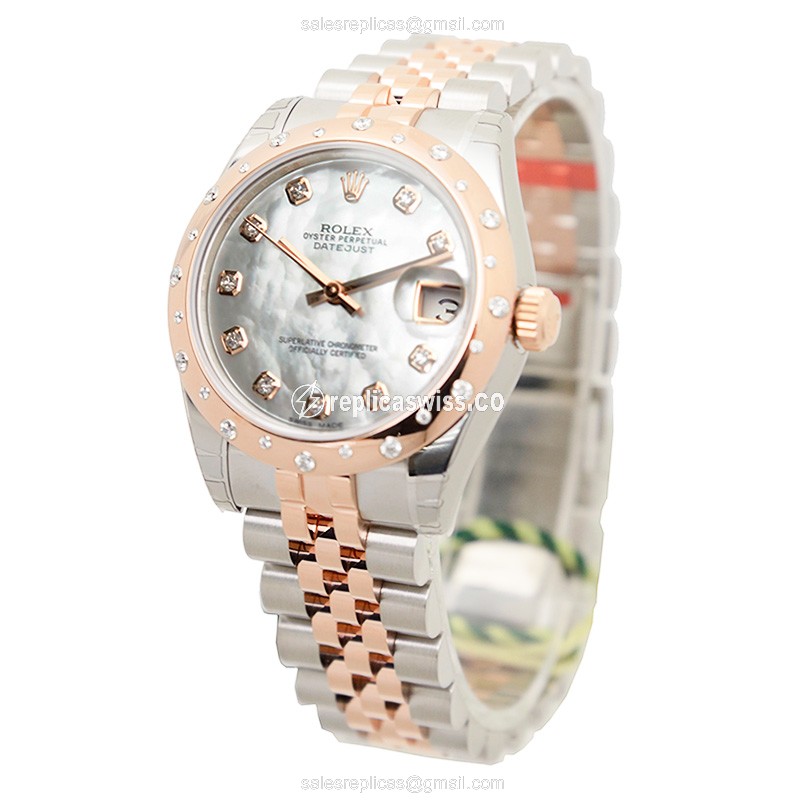 Rolex 178341NGWT_J LADY DATEJUST Automatic 18kt Rose Magic & Diamond