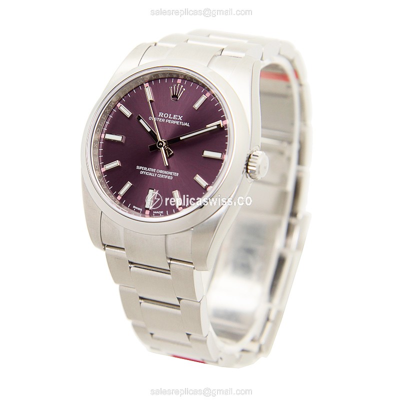 Rolex 114200PUR_O OYSTER PERPETUAL Automatic Stainless Steel