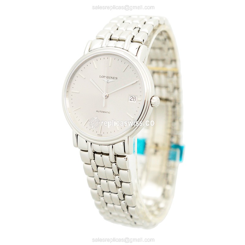Longines L4.821.4.72.6 PRESENCE Automatic Stainless Steel