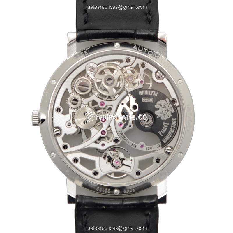Piaget G0A40125 ALTIPLANO Automatic 18kt White Gold & Diamond