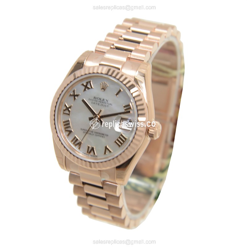 Rolex 178275NRWT LADY DATEJUST Automatic 18kt Rose Gold