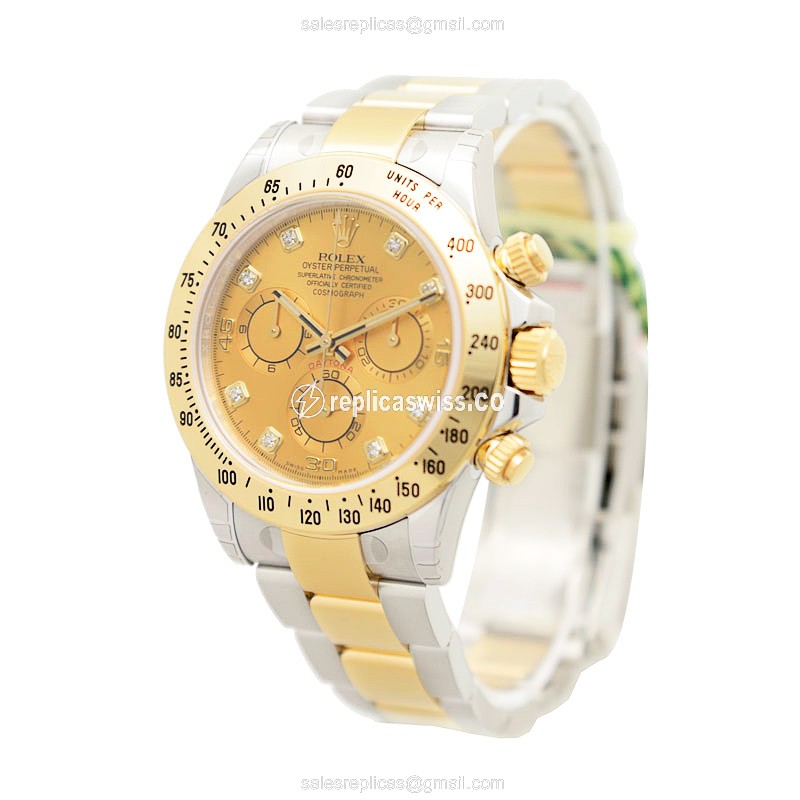 Rolex 116523G DAYTONA Automatic 18kt Gold & Steel