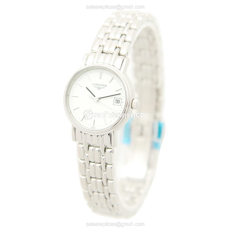 Longines L4.220.4.12.6 PRESENCE Quartz Stainless Steel