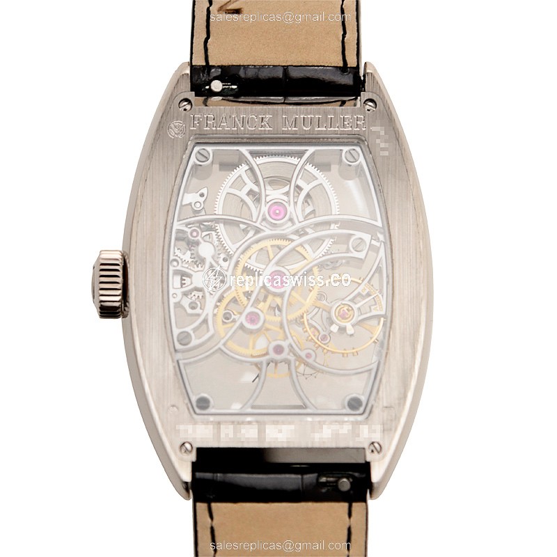 Franck Muller 7880 B S6 SQT (OG) GENEVE Manual Wind 18kt White Gold