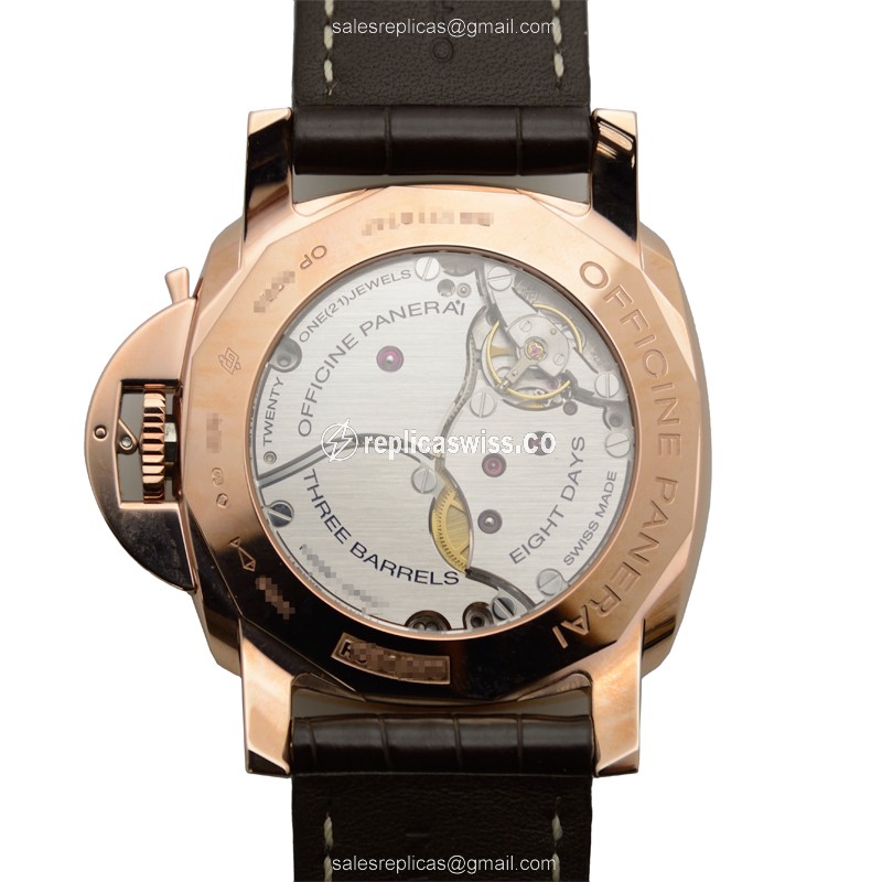 Panerai PAM00576 LUMINOR Manual Wind 18kt Rose Gold