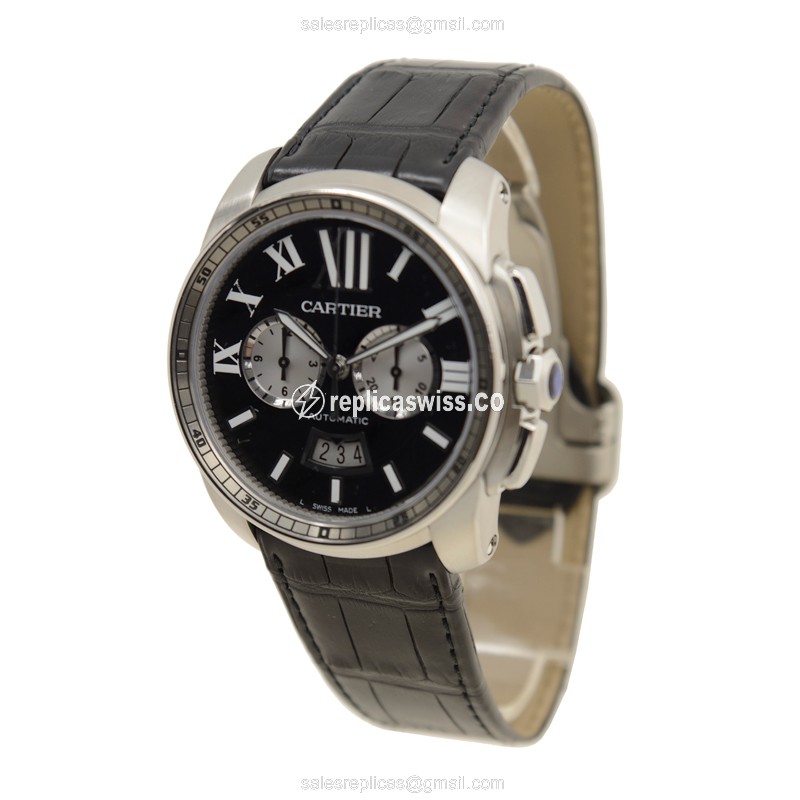 Cartier W7100060 CALIBRE DE CARTIER Automatic Stainless Steel