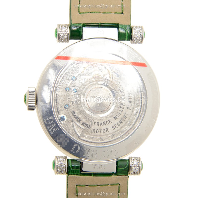 Franck Muller DM 36 D 2R CD (OG) DOUBLE MYSTERY Automatic 18kt White Gold & Diamond