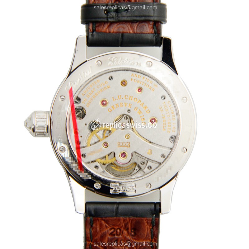 Chopard 171933-1001 L.U.C Manual Wind 18kt White Gold & Diamond