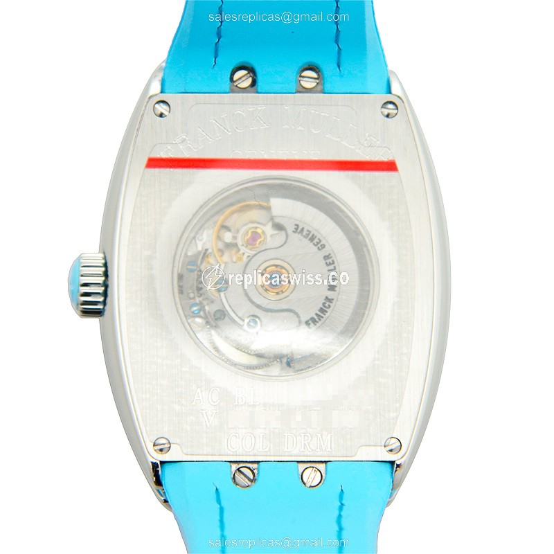 Franck Muller V 32 SC AT FO COL DRM (AC.BL) VANGUARD Automatic Stainless Steel