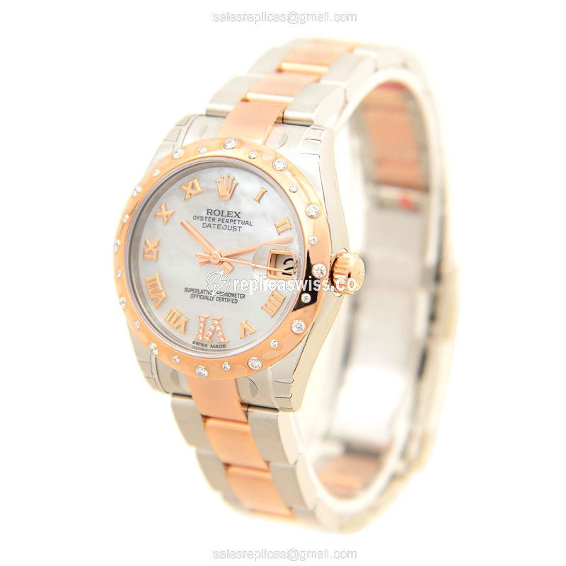 Rolex 178341NRVIDIA_O LADY DATEJUST Automatic 18kt Rose Gold & Steel