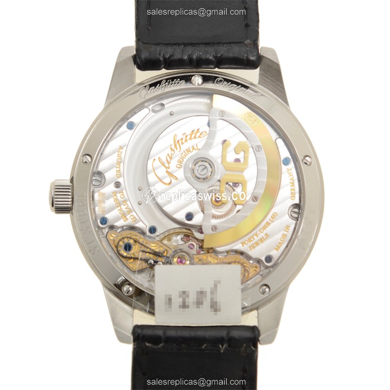 Glashutte 1-90-01-02-02-04 PANO Automatic Stainless Steel