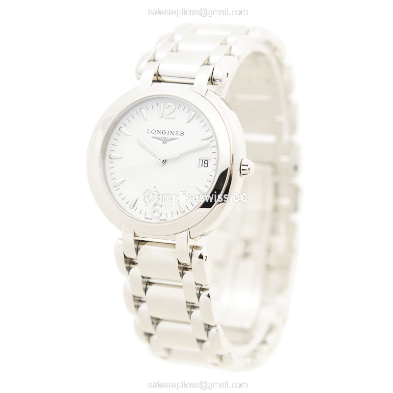 Longines L8.114.4.16.6 PRIMA LUNA Quartz Stainless Steel