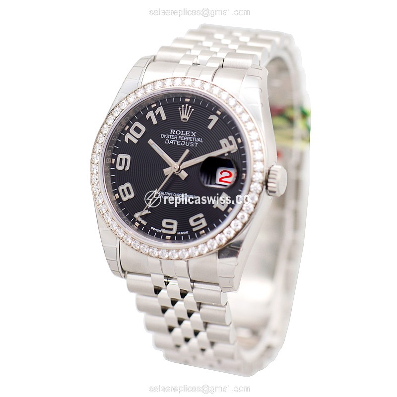 Rolex 116244 DATEJUST Automatic Stainless Steel & Diamonds