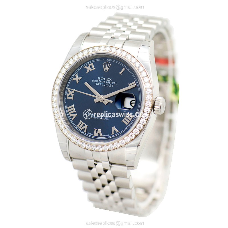Rolex 116244 DATEJUST Automatic Stainless Steel & Diamonds