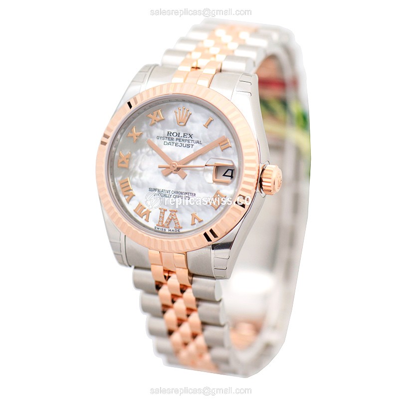Rolex 178271NRWTVIDIA LADY DATEJUST Automatic 18kt Rose Gold & Steel