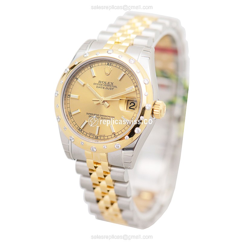 Rolex 178343CH_J LADY DATEJUST Automatic 18kt Gold & Steel
