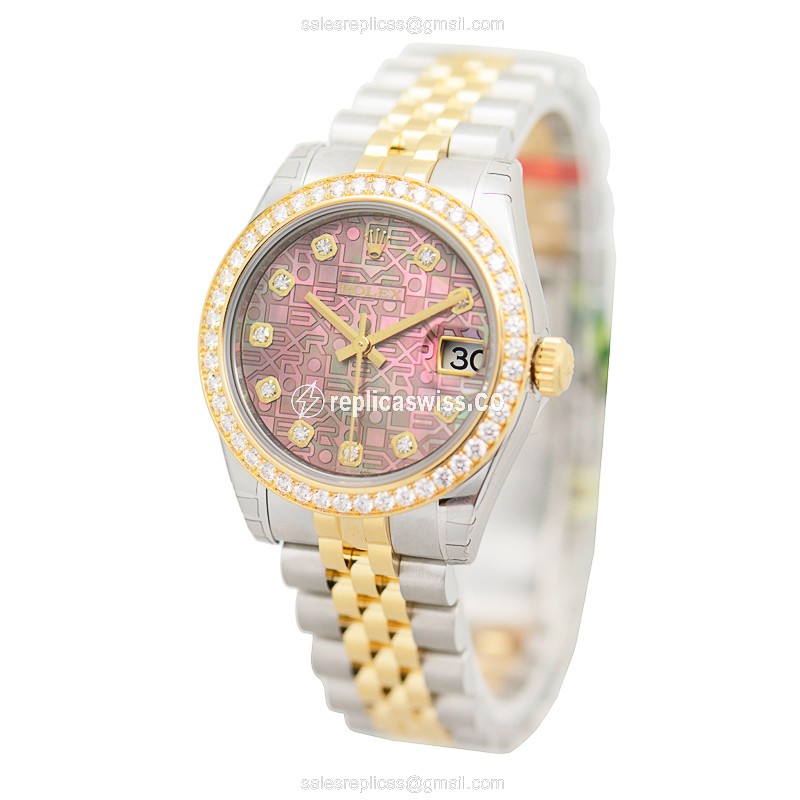 Rolex 178383JBKMOPJUB_J LADY DATEJUST Automatic 18kt Gold & Diamond & Steel