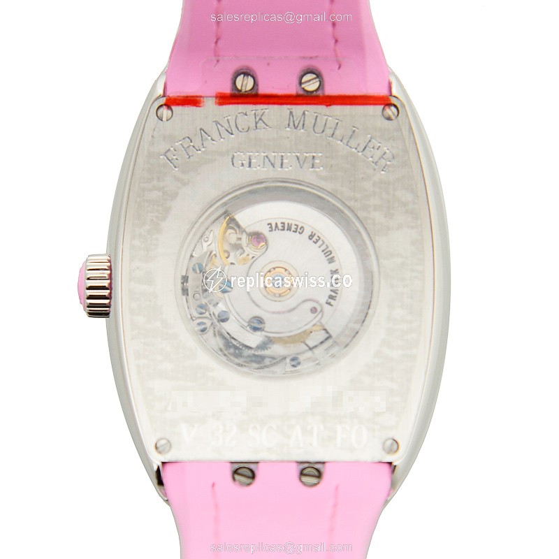 Franck Muller V 32 SC AT FO (AC.RS) VANGUARD Automatic Stainless Steel