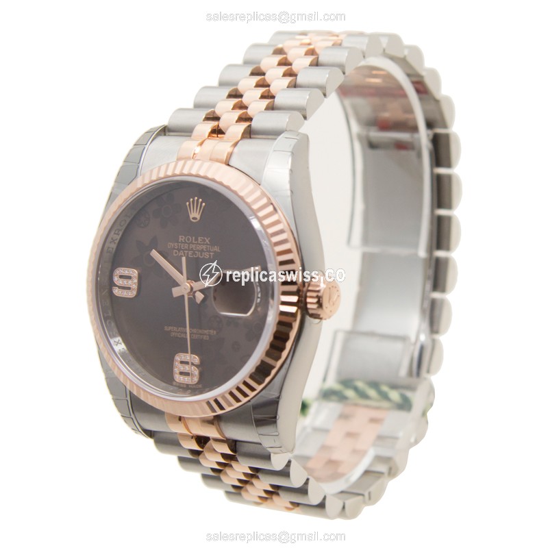 Rolex 116231 DATEJUST Automatic 18kt Rose Gold & Steel