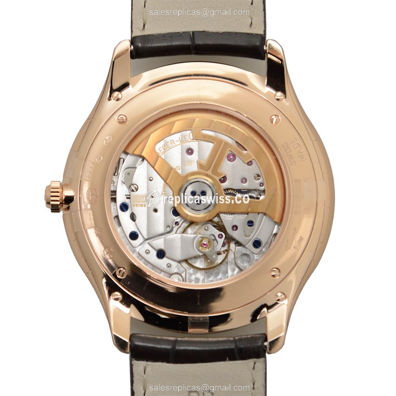 Jaeger-Lecoultre Q1272501 MASTER ULTRA THIN Automatic 18kt Rose Gold & Diamonds