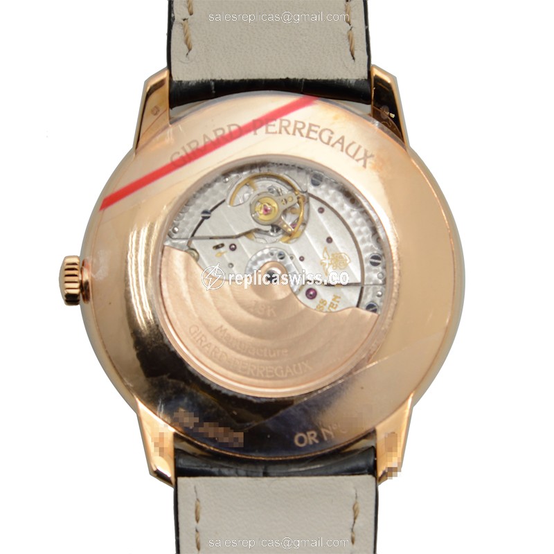 Girard Perregaux 49525D52A1A1BK6A GIRARD-PERREGAUX 1966 Automatic 18kt Rose Gold & Diamonds