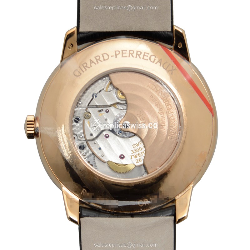 Girard Perregaux 49525D52A1B1BK6A GIRARD-PERREGAUX 1966 Automatic 18kt Rose Gold & Diamonds