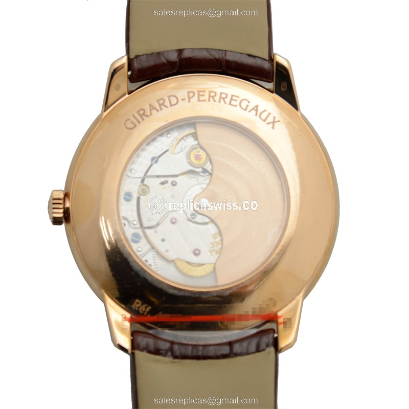 Girard Perregaux 49525D52ABD1BKEA GIRARD-PERREGAUX 1966 Automatic 18kt Rose Gold & Diamonds