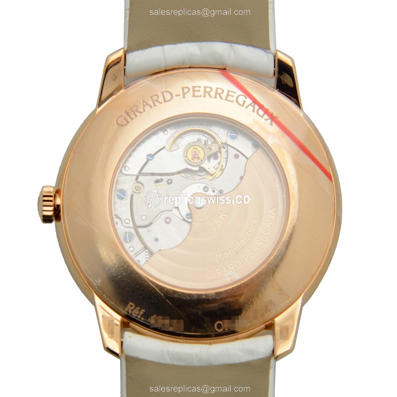 Girard Perregaux 49525D52ABD2BK8A GIRARD-PERREGAUX 1966 Automatic 18kt Rose Gold & Diamonds