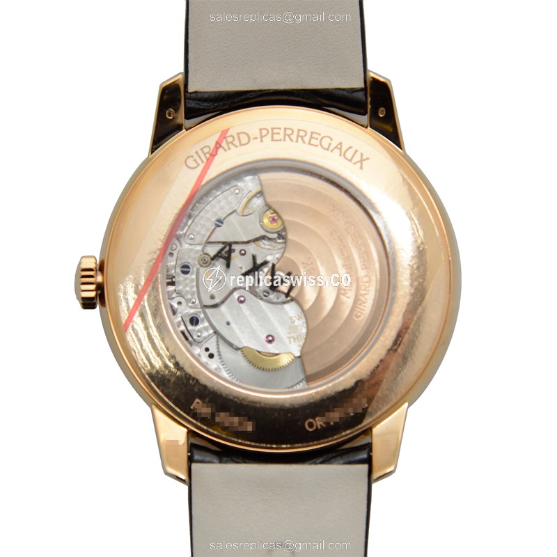 Girard Perregaux 4953452711BK6A GIRARD-PERREGAUX 1966 Automatic 18kt Rose Gold
