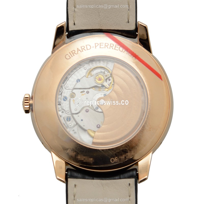 Girard Perregaux 49535-52-151-BK6A GIRARD-PERREGAUX 1966 Automatic 18kt Rose Gold