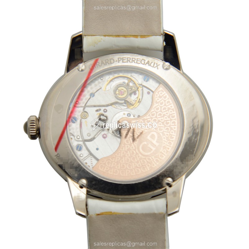 Girard Perregaux 80484D53A761BK7A CATS EYE Automatic 18kt White Gold & Diamond
