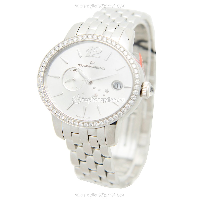 Girard Perregaux 80486D11A36111A CATS EYE Automatic Stainless Steel & Diamonds