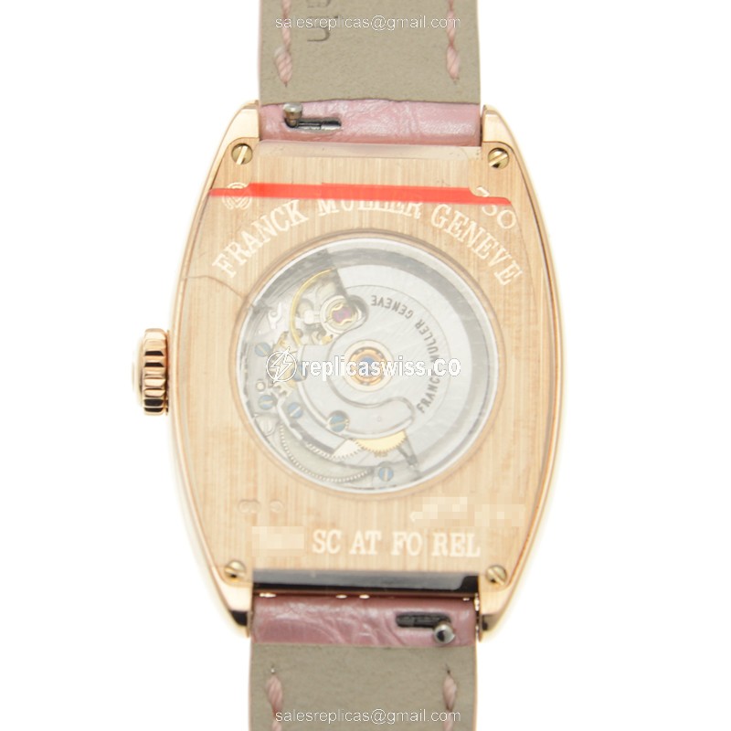 Franck Muller 7500 SC AT FO REL (5N) ART DECO Automatic 18kt Rose Gold