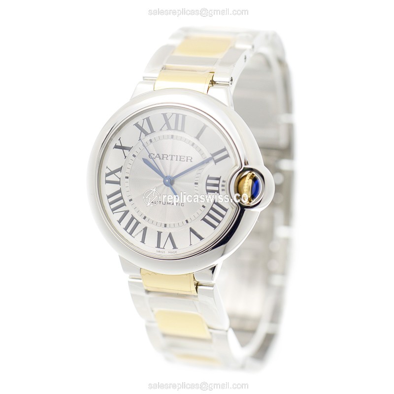 Cartier W2BB0012 BALLON BLEU Automatic Stainless Steel