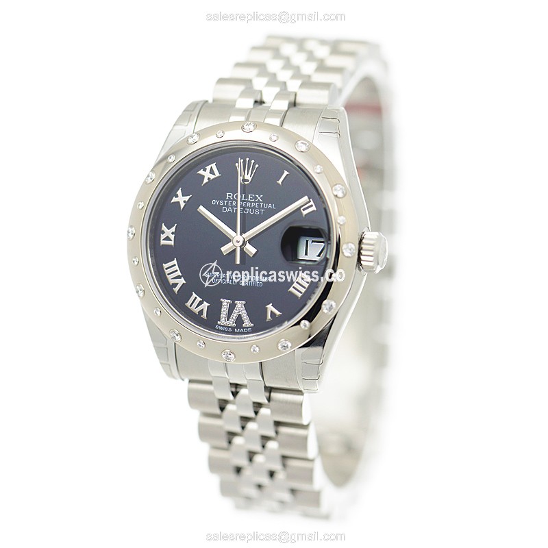 Rolex 178344-0002 LADY DATEJUST Automatic 18kt White Gold & Diamond
