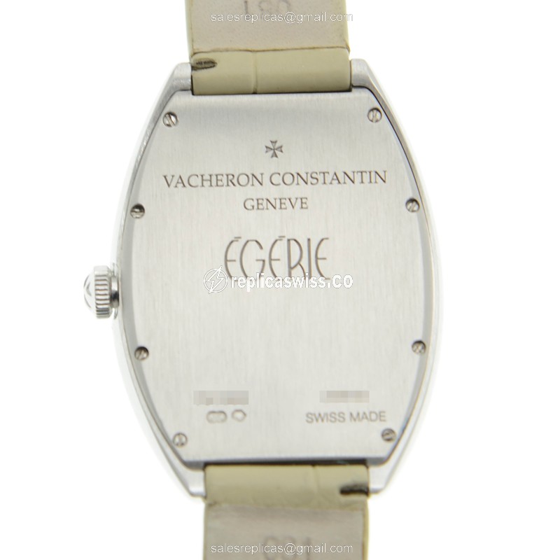 Vacheron Constantin 25540/000G-9109 EGERIE Automatic 18kt White Gold & Diamond