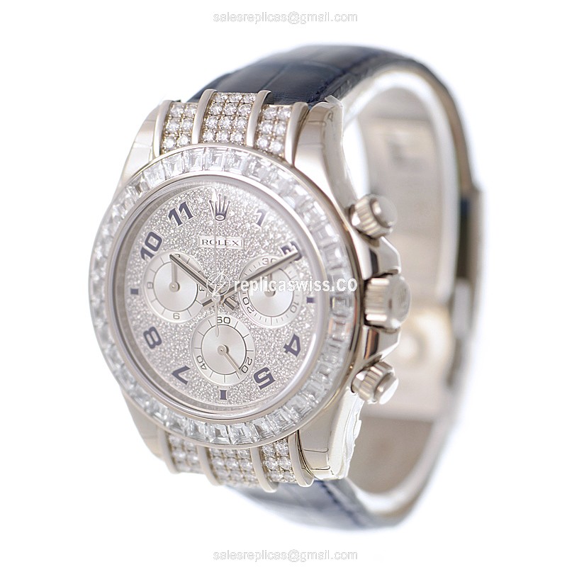 Rolex 116599TBR DAYTONA Automatic 18kt White Gold & Diamond