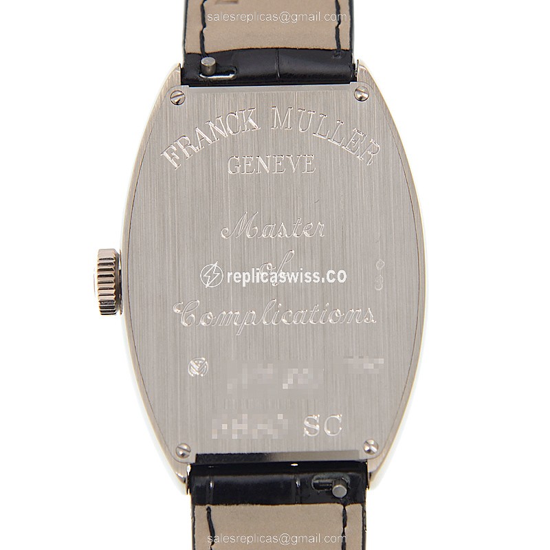 Franck Muller 5850 SC (OG) CINTREE CURVEX Automatic 18kt White Gold