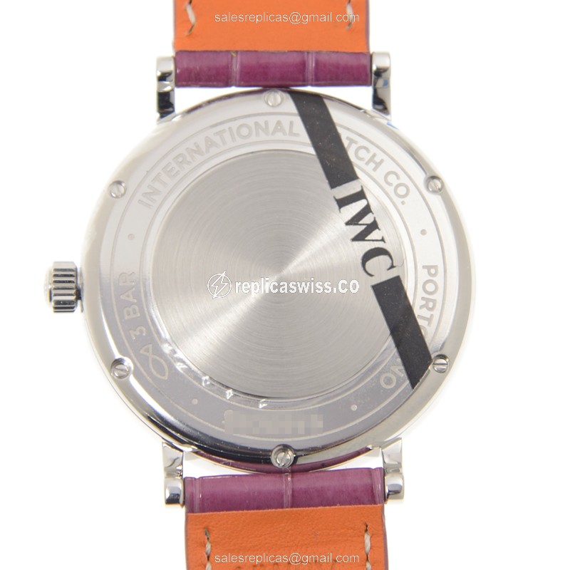 IWC IW458112 PORTOFINO Automatic Stainless Steel & Diamonds