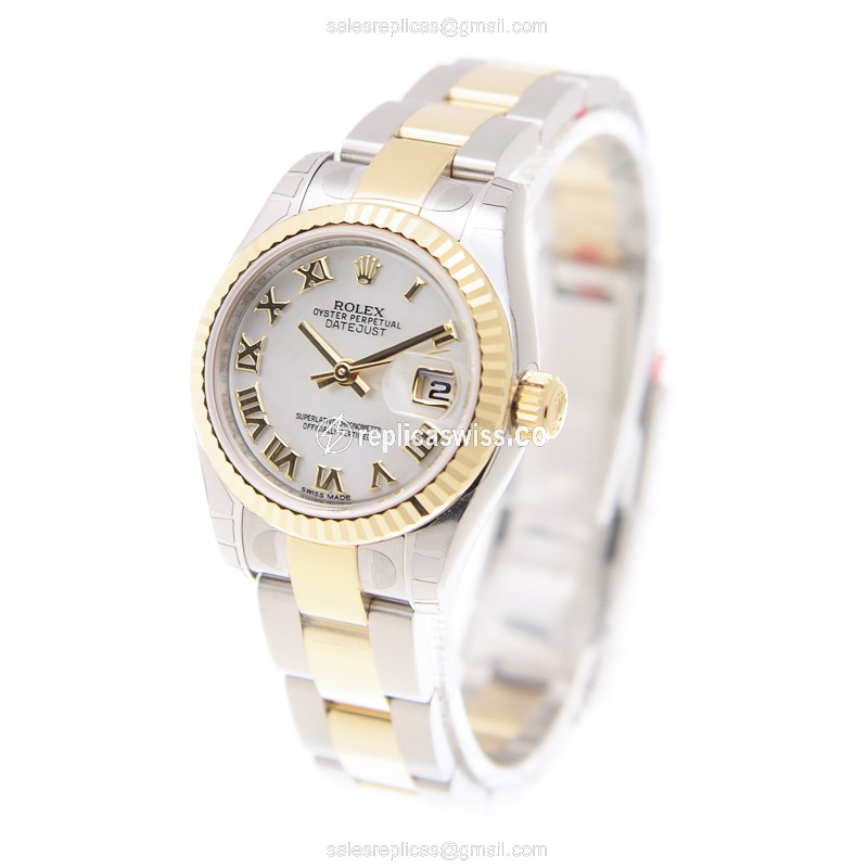 Rolex 179173NRWT_O LADY DATEJUST Automatic 18kt Gold & Steel