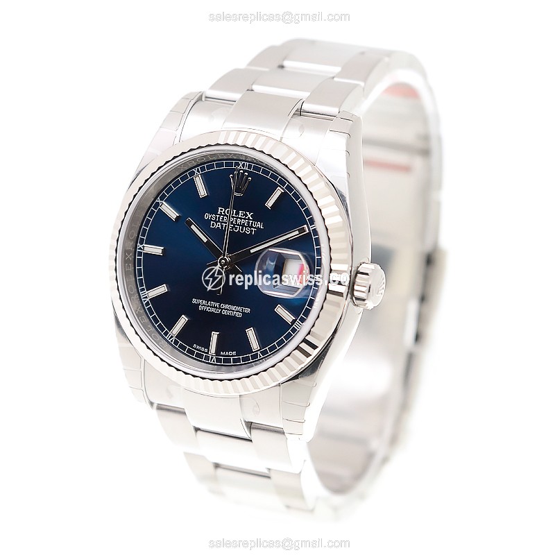 Rolex 116234 DATEJUST Automatic 18kt White Gold & Steel