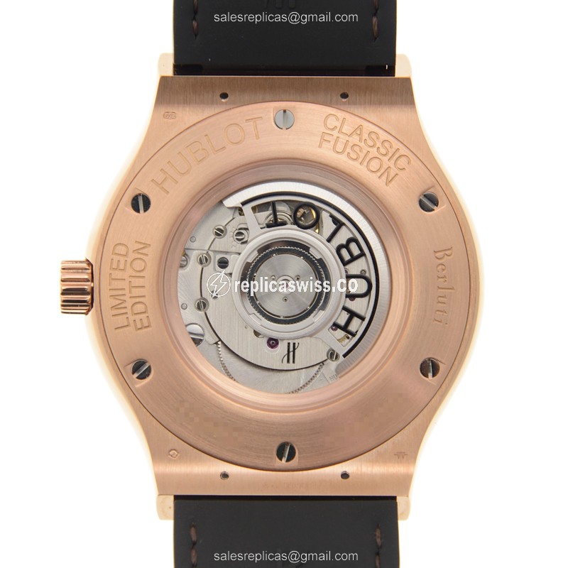 Hublot 511.OX.00500.VR.BER16 CLASSIC FUSION Automatic 18kt Rose Gold
