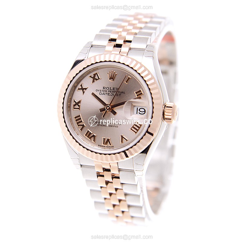 Rolex 279171PKRN_J LADY DATEJUST Automatic 18kt Rose Gold & Steel