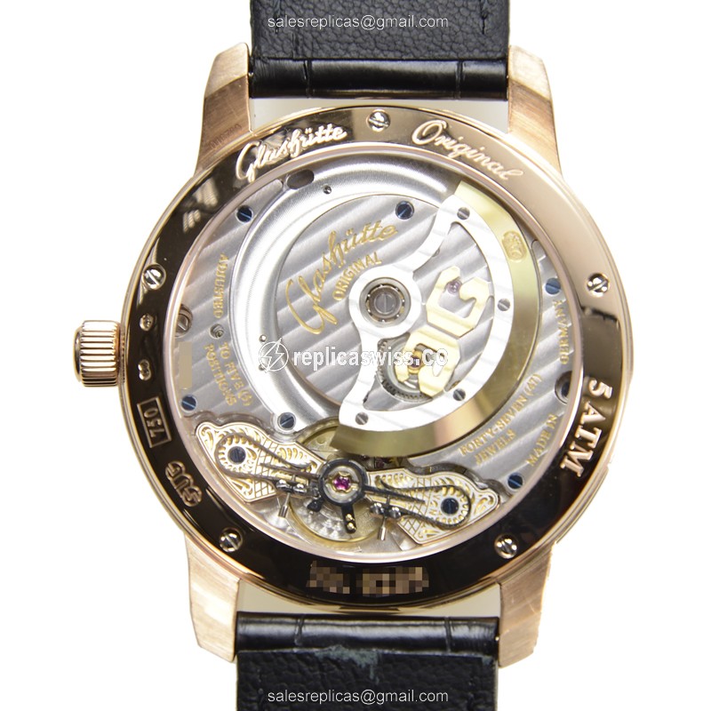 Glashutte 1-90-02-45-35-05 PANO Automatic 18kt Rose Gold