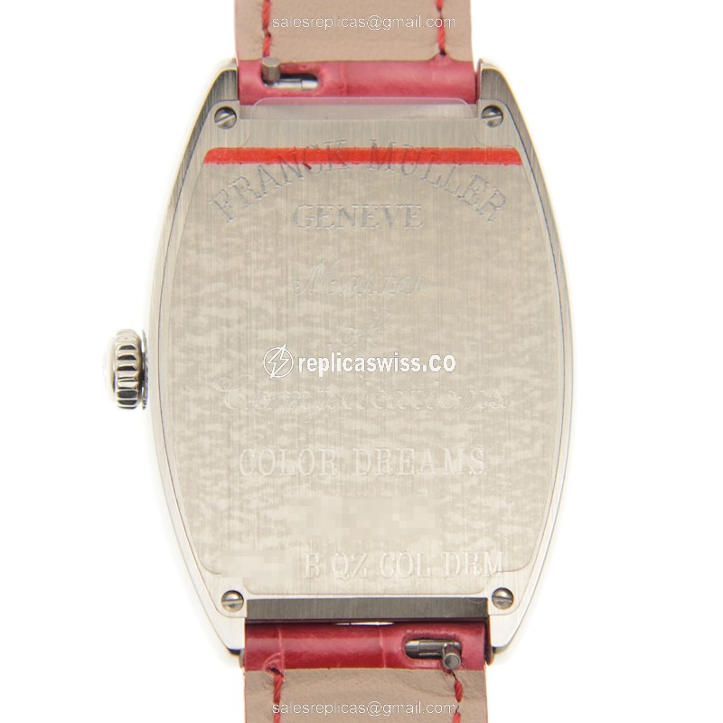 Franck Muller 2852 B QZ COL DRM (AC) CINTREE CURVEX Quartz Stainless Steel