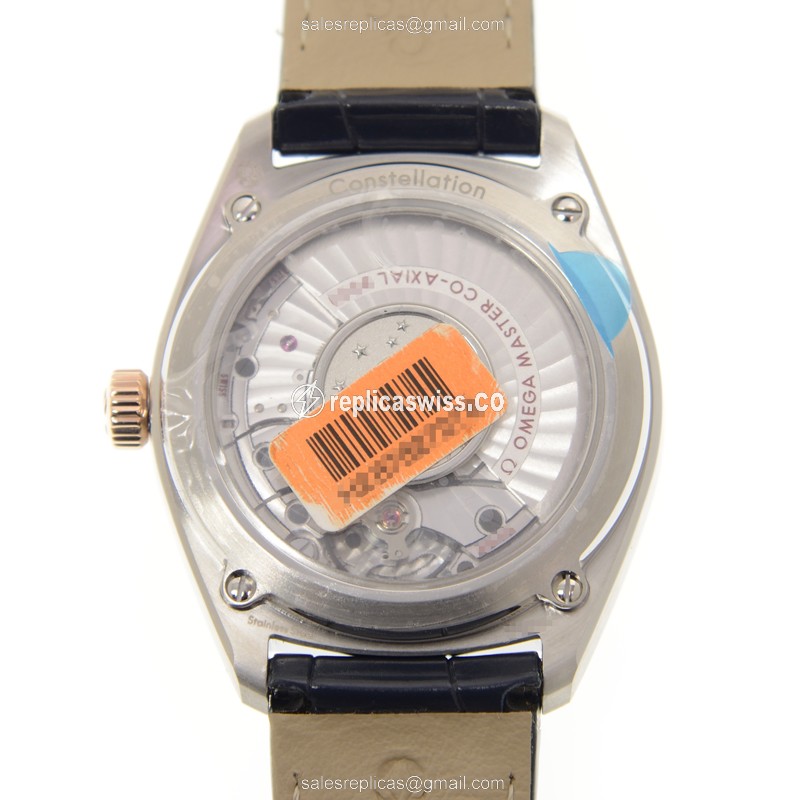 Omega 130.23.39.21.03.001 CONSTELLATION Automatic 18kt Rose Gold & Steel