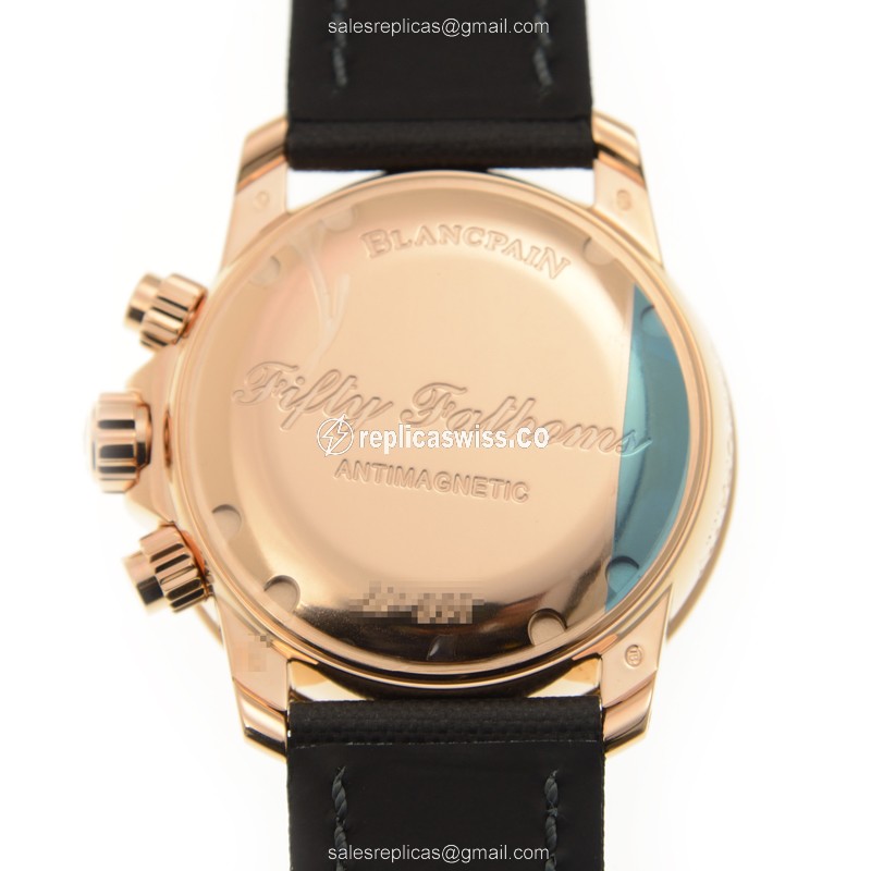 Blancpain 5085F-3630-52A FIFTY FATHOMS Automatic 18kt Rose Gold