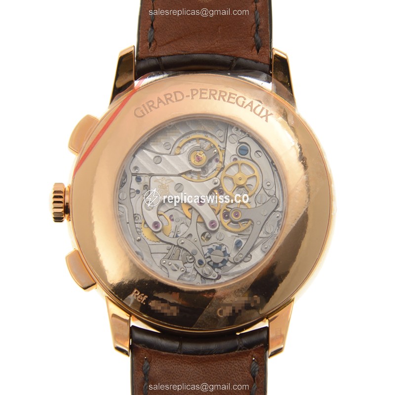 Girard Perregaux 49529-52-131-BABA GIRARD-PERREGAUX 1966 Manual Wind 18kt Rose Gold
