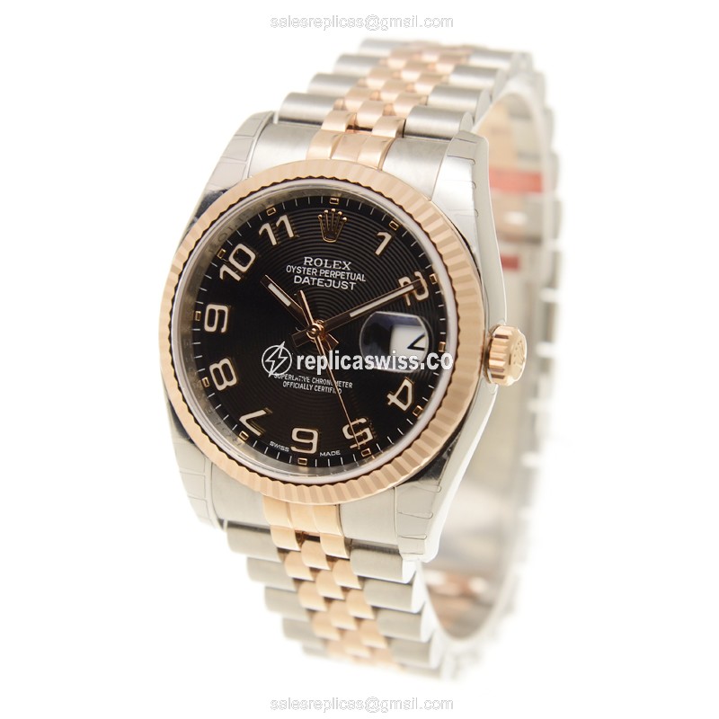 Rolex 116231 DATEJUST Automatic 18kt Rose Gold & Steel