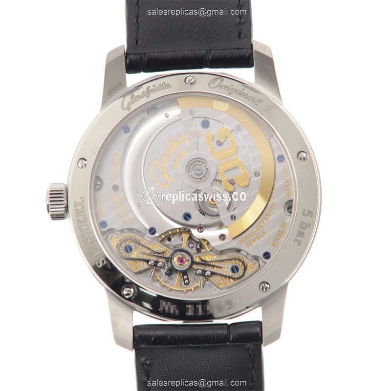 Glashutte 1-90-02-42-32-05 PANO Automatic Stainless Steel